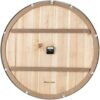 30" Coastal Wall Clock - Metal & Solid Wood Noiseless Weathered Beach Blue Wall Clock - Image 4