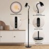 Reading Floor Lamp H2,Dual-Side Floor Lamps for Living Room,Bedroom,5 Color Temperatures and 5 Atmosphere Lighting Modes,Adjustable Gooseneck Reading Floor Lamp for Home and Office - Image 5