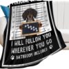 Kids Blanket - Soft, Lightweight & Warm - 60x50 Inches Dachshund Throw Blanket for Bed, Couch - Cute Dog Themed Throw Blanket Gifts for Teens, Boys & Girls - Image 2