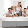 Linens Split Corner 1PC Bed Skirt 800-TC Egyptian Cotton King 78x80-18 Drop/Fall Easy to Wash Wrinkle & Fade Resistance,Easy Fit - Image 3