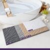 Bathroom Rug Mat 17x30, Extra Soft Absorbent Mats, Non Slip Shower Floor Rugs, Machine Washable Microfiber Carpet - Image 5
