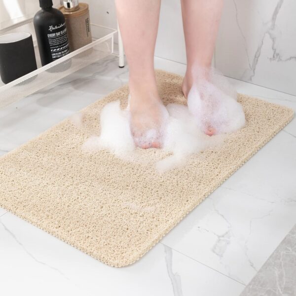 Non Slip Bathtub Mat, Anti Slip Shower Mat, Fast Drying Bath Tub Mats, Foot Scrubber Mat, Anti Slip Mat for Tub