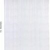 Clear Shower Curtain with Water Cube, Water-Repellent Liner with 3 Magnets for Bathroom - Image 2