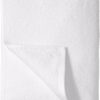 100% Cotton Soft Quick-Dry Bath Towel Set, 8-Piece, White, 10" x 7" - Image 2