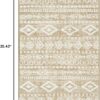 Rustic Moroccan Entryway Rug,Washable Boho 2x3 Bathroom Throw Rugs Non Slip Rubber Backing Farmhouse Tribal Front Door Mat Indoor Entrance Soft - Image 2