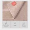Luxury 2 Pack Banded Cotton Bath Mats for Bathroom Floor [ Hotel, Spa, Tub, Shower Bath Mat Floor Towel Set ] - Image 5