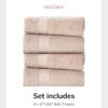 Bath Towel Set – Hotel and Spa Quality & Soft & Absorbent & Quick Dry Bath Towels for Bathroom - Image 4