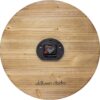 30" Wooden Multi-Color Rustic Farmhouse Wall Clock (Wood, 30 inch) - Image 4