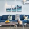 Canvas Wall Art For Living Room Modern Wall Decorations For Bedroom Office Wall Decor Painting 3 Piece Framed Canvas Art Prints Ready to Hang Inspirational Abstract Ink Pictures Home Decoration - Image 3