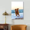 Custom Canvas Prints with Your Photos for Pet/Animal, Personalized Canvas Pictures for Wall to Print Framed 14x11 inches - Image 3