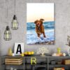 Custom Canvas Prints with Your Photos for Pet/Animal, Personalized Canvas Pictures for Wall to Print Framed 14x11 inches - Image 4