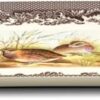 Spode Woodland Collection Sandwich Tray | Serving Platter | Crudité and Appetizer Tray for Indoor and Outdoor use | Made of Melamine | Measures 15.1" x 6.5" | Dishwasher Safe - Image 2