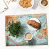 Serving Tray with Handles, Plastic Decorative Tray for Coffee Table, Living Room, Home Decor - Image 2