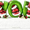 Joy to The World with Holiday Gnomes Lighted Statue, Tabletop LED Christmas Décor - Image 3