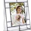 Clear Glass Picture Frame 5x7 Photo Display Desk Accessories Tabletop Home Décor Family Wedding Anniversary Engagement Graduation Gift J Devlin Pic 112 Series - Image 3