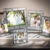 Clear Glass Picture Frame 5x7 Photo Display Desk Accessories Tabletop Home Décor Family Wedding Anniversary Engagement Graduation Gift J Devlin Pic 112 Series - Image 4