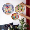 Kalamkari Wall Plates- Set of 3 |Home Decor | Painting | Divine | Intricate Designs - Image 2