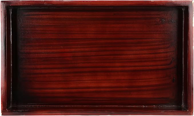 Handmade Moroccan Pattern 10x6 Towel Tray - Small Bathroom Tray, Guest Towel Holder, Decorative Napkin Holder, Bathroom Countertop Storage, Kitchen Hand Towel Holder Moroccan Red - Image 3