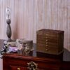Wooden Jewelry Boxes for Women, 6-Layer Vintage Jewelry Box Wood, Wooden Jewelry Organizer for Storage Jewellery,5 drawer dresser,jewelry display case - Image 3
