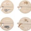 Palace Round Jewelry Organizer Case Travel Bag Bridesmaid Gifts Silk Satin Box for Necklace Earring Bracelet Ring(hastat) - Image 2