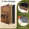 9-Drawer Dresser, Fabric Storage Tower for Bedroom, Hallway, Entryway, Closet, Tall Chest Organizer Unit with Fabric Bins - Image 4