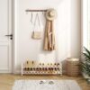 2 Tier Shoe Rack for Closet, Shoe Rack FreeStanding, Entryway Shoe Shelf, Shoe Storage Organizer - Image 2