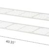 2 Tier Shoe Rack for Closet, Shoe Rack FreeStanding, Entryway Shoe Shelf, Shoe Storage Organizer - Image 3