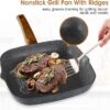 Kitchen Induction Cookware & Bakeware Set - 30 Piece Black Granite Cooking Pans Set, Non-Stick Pots and Pans Set - Image 4