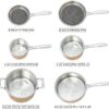 Country Kitchen Cookware Sets - 10 Pc. Pots and Pans Set, Tri-Ply Stainless Steel Mirror Polish Finish - Image 3