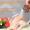 Premium Kitchen Shears Heavy Duty Kitchen Scissors Set 2-Pack,Poultry Shears Heavy Duty Professional - Image 3