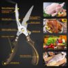 Premium Kitchen Shears Heavy Duty Kitchen Scissors Set 2-Pack,Poultry Shears Heavy Duty Professional - Image 4