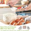 Magnetic Measuring Cups and Spoons Set, Stainless Steel 16 Piece Set, Kitchen Gadgets for Cooking & Baking - Image 3