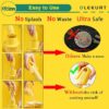 Corn Cob Stripper, Corn Peeler from Corn on the Cob, Quick Corn Kernel Cutter Tool, with Bowl & Safety Handle [Yellow] - Image 3