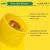 Corn Cob Stripper, Corn Peeler from Corn on the Cob, Quick Corn Kernel Cutter Tool, with Bowl & Safety Handle [Yellow] - Image 4