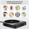 Coffee Warmer for Desk with Mug, 50W Electric Coffee Mug Warmer with Auto Shut Off & Temperature Settings - Image 3