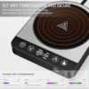 Coffee Warmer for Desk with Mug, 50W Electric Coffee Mug Warmer with Auto Shut Off & Temperature Settings - Image 4