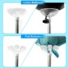 Telescoping Balloon Stand Set of 4, 1.5ft to 7ft Free Adjustable Metal Balloon Column Stand for Party Decorations - Image 3