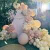 145Pcs Boho Dusty Pink Balloon Garland Kit – Neutral Pink, White Sand, Ivory Balloons for Girls, Baby Showers, Birthdays, Weddings and Gender Reveal Party Decorations - Image 4