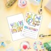 Birthday Invitations, Out Single Digits Double-Sided Fill-In Invite Cards For Birthday Party, 20 Invitations With Envelopes, Decorations,Party Favor And Supply-B14 - Image 3