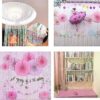 Party Decorations Iridescent Foil Fringe Backdrops - 2 Pack 3.2 x 6.5 ft Holographic Tinsel Photo Booth Pros Streamer Curtains for Girl Birthdays Engagement Christmas Parties - Clear - Image 4