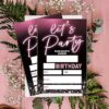 Birthday Invitations, 4x6 Inch Blackpink Birthday Invitations, 20Pcs Double-Sided Fill- In Invitation Cards & Envelopes For Boys - Image 4
