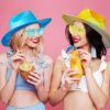 23 Pcs Cowboy Light up Hat Bulk Sparkly Holographic Cowgirl Hats with Heart Sunglasses for Women Costume Western Party - Image 3