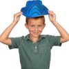 Funny Party Hats Costume Headwear - 24 Pack - Neon Animal Print Party Hats - Plastic Gangster Hats - 80s Party Hats - Image 2