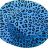 20 Pack Neon Party Hats, Colorful Animal Print Plastic Party Hats, Mafia Style Gangster Fedora Dress Hats, UV Blacklight Glow Party Stars Rave Hats for Birthday, Carnival, Wedding - Image 3