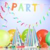 48 Pieces Iridescent Party Hats Rainbow Laser Themed Hats Birthday Party Cone Hats with Elastic String for Birthday Parties and Friend gatherings - Image 4