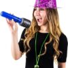 Rock n Roll Party Favors - 36 Pc Set - Rock Star Party Hats, Disco Ball Necklaces, Inflatable Microphones - Rocker Party Supplies - Image 4