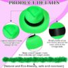48 Pcs Neon Party Supplies 24 Gangster Dress Hats 24 Pcs Feather Boas for Adult Party Wedding Carnival Costume 1920s - Image 4