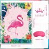 Pin The Crown on The Flamingo Party Game with 24 Crowns Stickers for Kids Flamingo Theme Party and Birthday Hawaiian Luau Party Supplies - Image 2