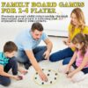 Magnetic Game Chess, Fun Table Top Multiplayer Magnet Board Game with String for Kids and Adults, Magnetic Game Chess with Stones, Magnetism Game for Family Night - Image 3
