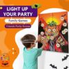 Halloween Games Pin The Eyeball on The Pumpkin Party Games for Halloween Carnival Party Decorations Supplies Funny Family Games - Image 3